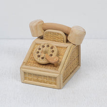 Load image into Gallery viewer, PRE ORDER Vintage style Rattan Telephone - Arrival April 15