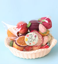 Load image into Gallery viewer, Mega giant fruit set plus basket - 17 pce set