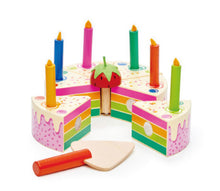 Load image into Gallery viewer, Rainbow Birthday cake