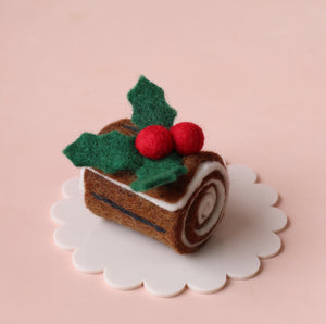 Yule logs 🪵 Christmas sponge roll - 1 pce 2 options