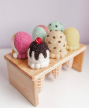 Load image into Gallery viewer, On sale 6 HOLE ICE CREAM STAND ( ice creams sold seperatly)