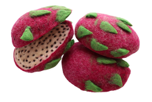 Load image into Gallery viewer, Felt dragon fruit  - 4 pce