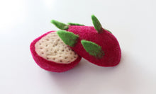 Load image into Gallery viewer, Felt dragon fruit  - 4 pce