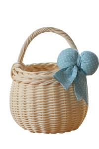 Grace bow basket - 7 bow colour choices