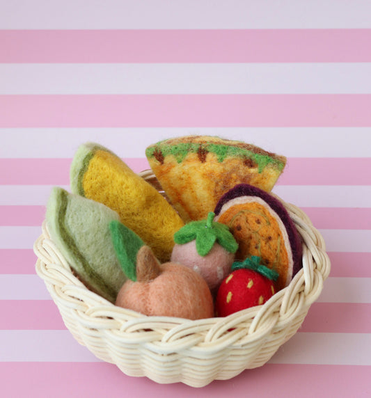 Natural Rattan Bridie bowl - 1 pce