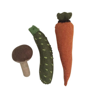 Papoose Zucchini mushroom carrot - 3 pce