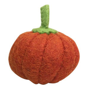 Papoose Felt Pumpkin  - 1 pce