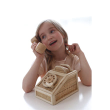Load image into Gallery viewer, PRE ORDER Vintage style Rattan Telephone - Arrival April 15